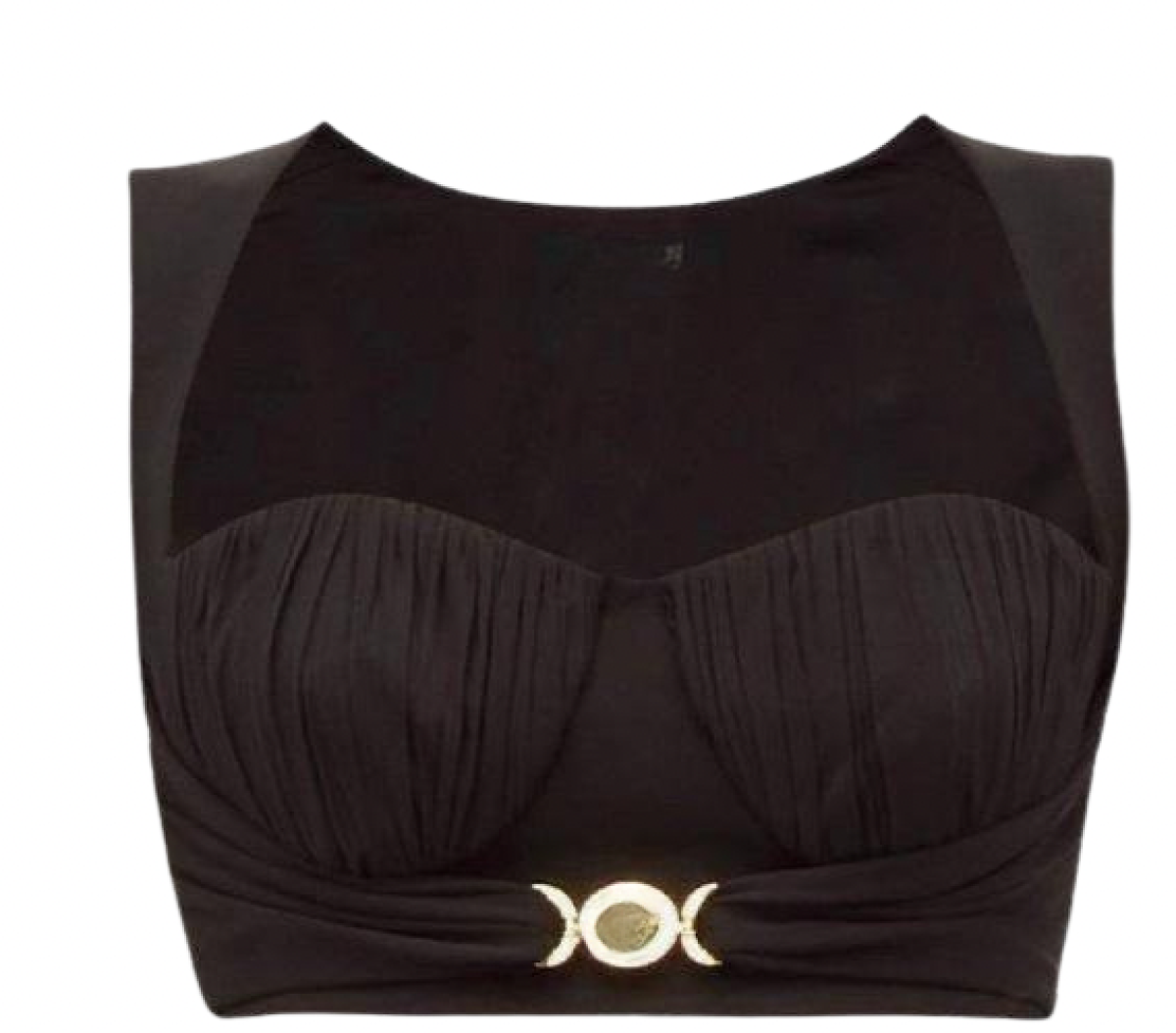 بلوزة قصير يتميز بكرانيش خفيفة على الصدر تمنح لمسة راقية - صورة 1